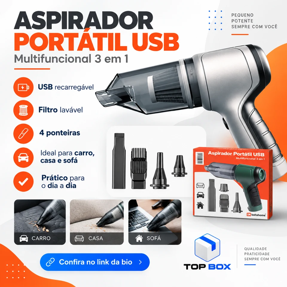 Mini Aspirador USB