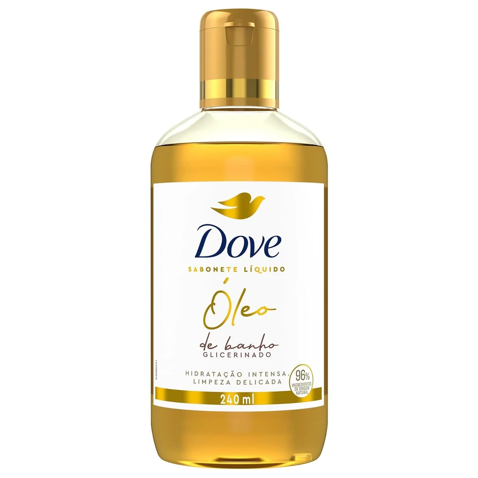 Dove Óleo de Banho Glicerinado — 240 ml