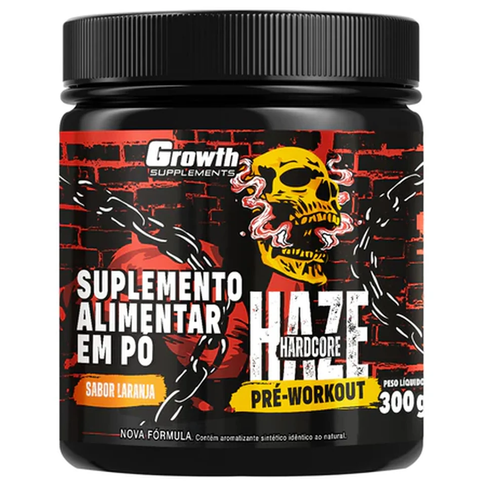Pré-treino Haze Hardcore Growth 300g